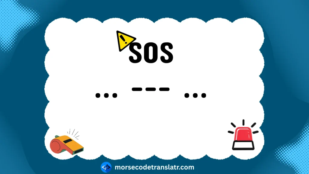SOS banner